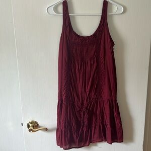 Abercrombie red mini dress size M